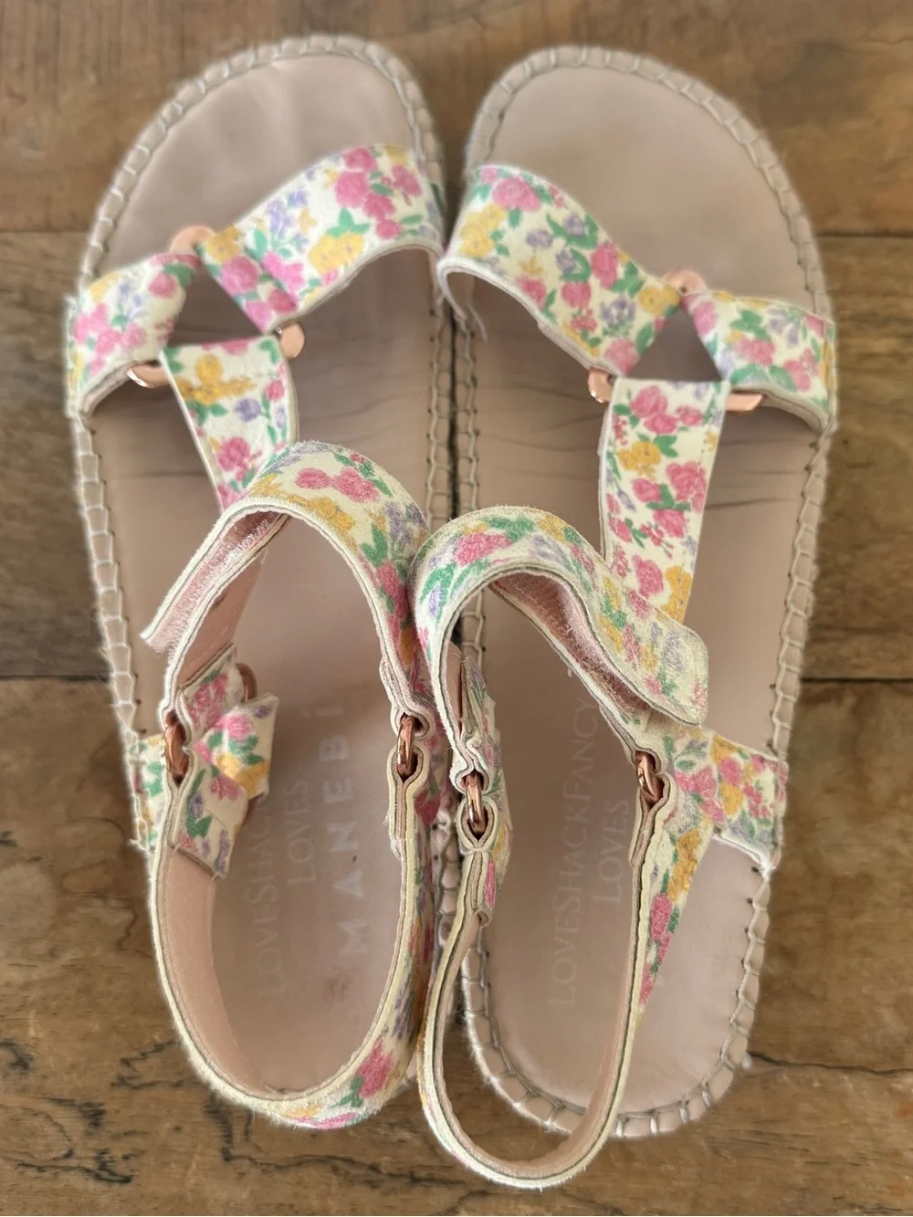 LoveShackFancy Loves Manebí Espadrille Slingback Sandal